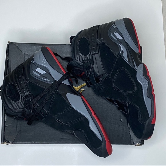 AIR JORDAN 8 CEMENT
Black/Gym Red-Black-Wolf Grey - Picture 7 of 14